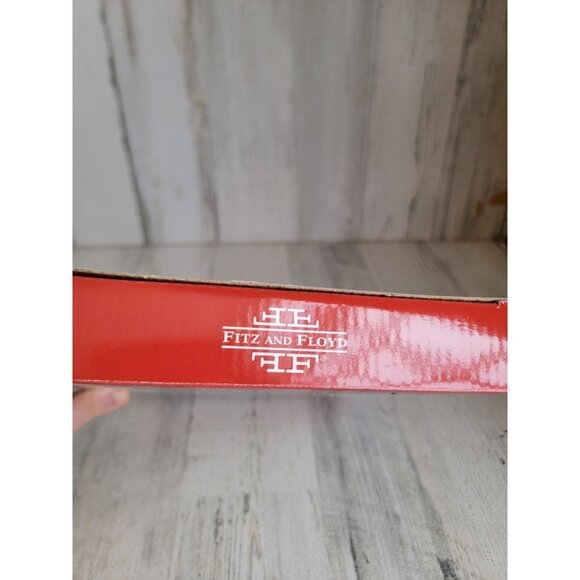 Fitz Floyd dear santa face plate xmas home decor st Nicholas‎ - Picture 3 of 4